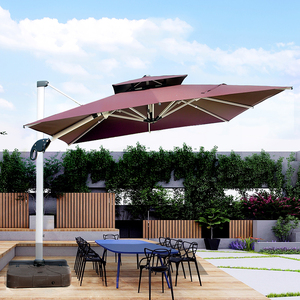 Jardín <span class=keywords><strong>Terraza</strong></span> Sombrilla Restaurante Café Hotel Lujo Comercial <span class=keywords><strong>Grande</strong></span> Sombrilla Romana Paraguas - Product Image 1