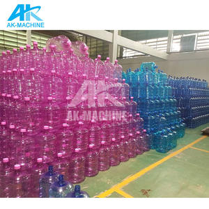 80BPH En Plastique PET Traitées Soufflage Machine Avec Main Alimentation Bouteille D'eau Ventilateur Pour <span class=keywords><strong>20</strong></span> Litres/Bouteilles De 5 Gallons - Product Image 5