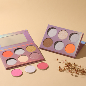 Paleta de <span class=keywords><strong>Maquillaje</strong></span> Vegano al Por Mayor con Logotipo Personalizado OEM de <span class=keywords><strong>Iluminador</strong></span>, Contorno, Bronceador y Rubor para DIY - Product Image 4