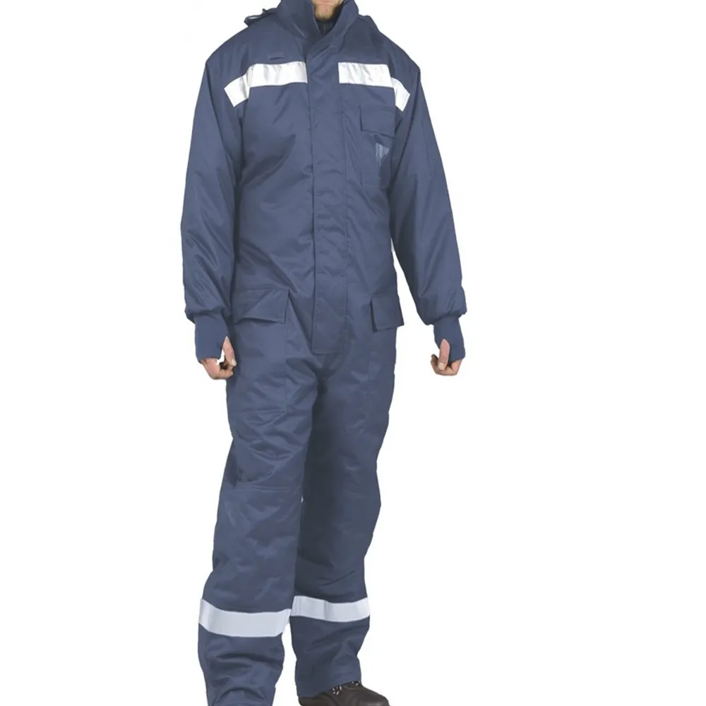 Veiligheids Werkkleding Fabriekslevering Uniform Overall Werkkleding Beschermend Veiligheidspak 100% Katoenen Veiligheidsoverall Pak