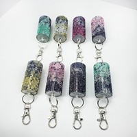 Vente en gros d'accessoires de porte-clés de défense personnelle pour femmes, outils de défense personnelle en vrac, alarme de sécurité, fournitures de porte-clés de défense personnelle