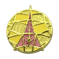 Pièces de monnaie personnalisées sur mesure : Créez votre propre pièce souvenir avec logo imprimé, design personnalisé, en métal argenté, style antique ou moderne.