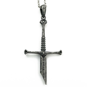 The <strong>Nasser</strong> Holy Sword Necklace Broken Sword Pendant Necklace - Product Image 1