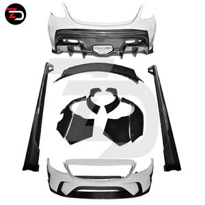 Kit Carrozzeria Larga Stile T in Offerta Speciale per <span class=keywords><strong>Mercedes</strong></span> Classe C W205 <span class=keywords><strong>C180</strong></span> C220 C260 con Parafanghi Larghi Paraurti Minigonne Laterali e Alettone Posteriore - Product Image 6