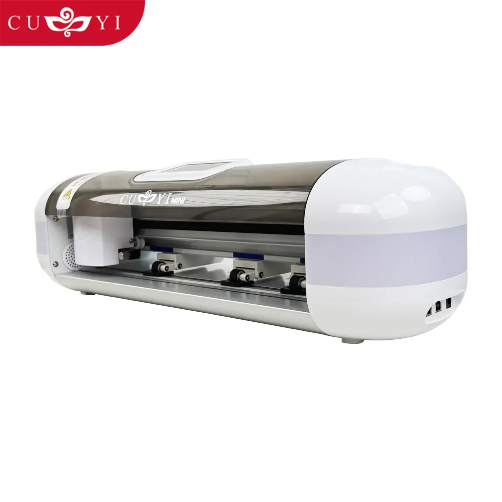 CUYI mini Cutting plotter A3+ size high speed portable plotter Cutting machine for vinyl Sticker paper label sheet