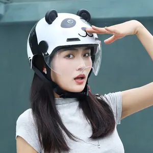 Trung Quốc Bán Buôn Mới Lạ Mũ Bảo Hiểm Cho Xe Máy Phụ Nữ Casques De Moto Phụ Nữ An Toàn Bảo Vệ Cưỡi Mũ Bảo Hiểm Cho Xe Tay Ga