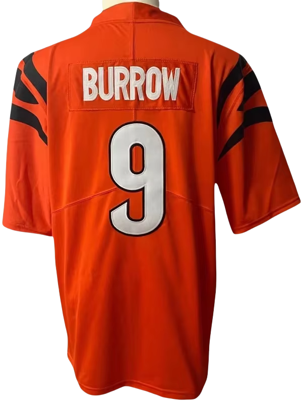 9 Joe Burrow Orange