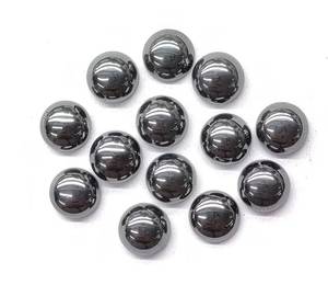 Lot de 5 cabochons en hématite naturelle de 5 mm avec effet lumineux, pierres précieuses certifiées, fournisseur de bijoux, exportateur OEM, fabricant Inde - Product Image 3