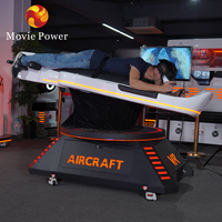 9D Vr Flight Simulator Virtual Reatily Máquina de juegos de salón recreativo Máquina DE JUEGOS DE INTERIOR 720 Flip VR 360 Simulador