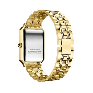 ساعة فاخرة بحزام مستطيلي الشكل للوجه ساعة نسائية - Product Image 5