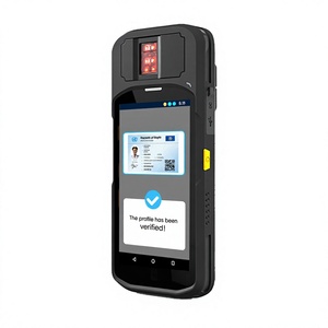 Terminale POS Portatile con Lettura Biometrica dell'Impronta Digitale, NFC e Codice a Barre, Dual SIM per Verifica <span class=keywords><strong>delle</strong></span> Credenziali dei Votanti e Controllo ID - Product Image 3