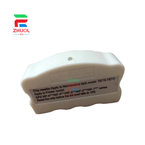 Réinitialiseur de puce pour réservoir de maintenance T6711 pour <span class=keywords><strong>EPSON</strong></span> <span class=keywords><strong>WF</strong></span> 7610 7615 7620 7110 7210 7510 7710 7715 7720 3010 <span class=keywords><strong>3520</strong></span> 3530 3540 3620 3640 - Product Image 1