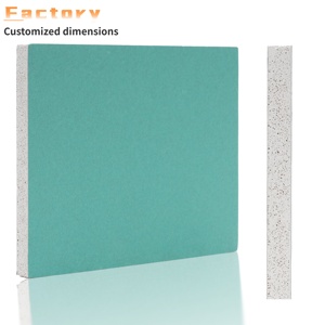 Thường xuyên không thấm nước độ ẩm bằng chứng tấm thạch cao bán buôn Acoustic nội thất phân vùng tấm Trần - Product Image 1