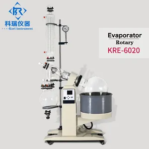 Máquina de extração de solvente de laboratório, evaporador rotativo Rotovap, garrafa rotativa de 20 litros