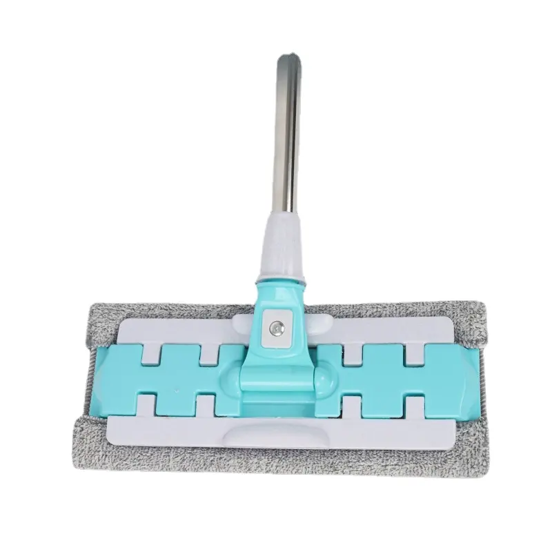 Tembel klip bez tipi düz paspas ev zemin temizleme aracı paspas eller serbest paspas