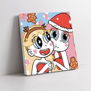 Dessin animé en gros DIY peinture par numéros à la main simple mignon peint rempli peinture à l'huile pour les enfants - Product Image 3
