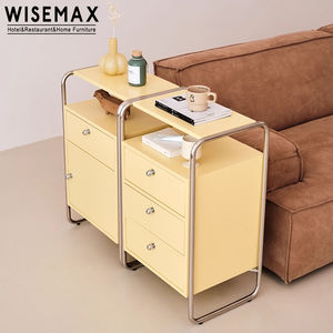 WISEMAX mobili moderni Nordic salotto <span class=keywords><strong>angolo</strong></span> credenza MDF in acciaio inox armadietto di stoccaggio <span class=keywords><strong>per</strong></span> Hotel a casa Villa Cafe - Product Image 3