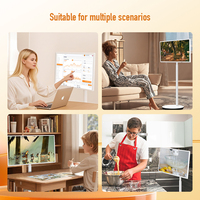TV portable Android 14 | Écran intelligent mobile de 21/24/27/32 pouces | Moniteur léger pour la maison, le bureau, le café et la configuration de la diffusion en continu