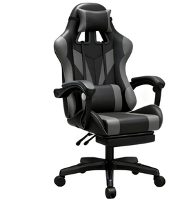 Housse de siège de cockpit de jeu inclinable et réglable en hauteur avec vérin à gaz à 3 positions, en <span class=keywords><strong>cuir</strong></span> synthétique, design moderne - Product Image 3