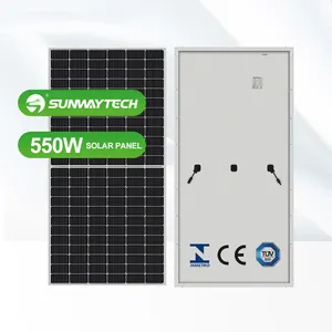 Painel solar fotovoltaico de 400w, painel solar inmetro, painel solar fotovoltaico de 550w 540w 530w 535w, para mercado brasileiro