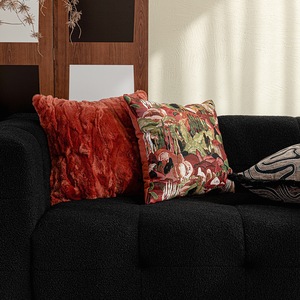 <span class=keywords><strong>Cuscini</strong></span> Decorativi in Stile Moderno di Lusso, Serie Rosso e Nero, per Divano o Letto in Stile Vintage - Product Image 4