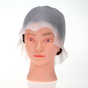 Wanmei Hot Highlight Hat : Casque en silicone perforé pour la coloration des cheveux, avec aiguille de prélèvement, pour la coupe de cheveux et les outils de barbier - Product Image 2