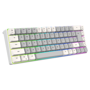 PCTENK K701 Wired RGB 68-Keys Membrane Gaming <b>Keyboard</b> Custom Mini USB TYPE C LED <b>Backlit</b> Plastic New In-Stock OEM 60% <b>Keyboard</b> - Product Image 1
