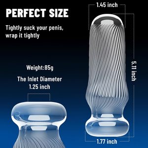 Manchon de masturbation en TPE pour hommes, jouet sexuel réutilisable, entraîneur de pénis - Product Image 6