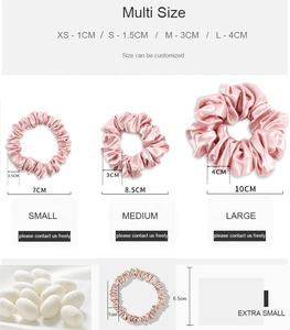 Cintas elásticas de seda para el pelo, gomas para el pelo de 1,5 cm - Product Image 6