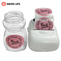 Marklife P50 Printer Resi Portabel - Pembuat Barcode Termal Nirkabel Mini, Antarmuka USB, Pilihan Usaha Kecil, Diskon Grosir