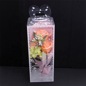 QSLH-SFE026ขายร้อน<span class=keywords><strong>2020</strong></span>พีวีซีกล่องของขวัญกุหลาบรูปร่างสบู่ช่อ<span class=keywords><strong>ดอกไม้</strong></span>สำหรับวันวาเลนไทน์ - Product Image 3
