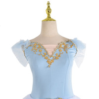 Tutu de ballet classique professionnel pour adultes vêtements de performance de scène de fleur rose pour danseuse pour femmes et enfants
