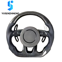 Volant de voiture en fibre de carbone OEM pour Audi A4 B9, A5 B8, Q3, A3, S5 B8.5, S3, A6 C7, S4 B9, Q2, A7, S4, A3, R8 8Y, C8, Q5, SQ5, A8 D3, D4, RS, S7