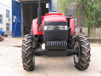 Traktor Roda LT300 30HP 2WD 8 Gigi Maju 4 Gigi Mundur Pengangkat Hidrolik PTO Dua Kecepatan Pompa Mesin Diesel Pertanian Mini