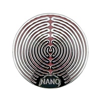 Autocollant anti-radiation personnalisé Quantum Shield 5G, puce térahertz, autocollant anti-radiation doré 24K pour téléphone