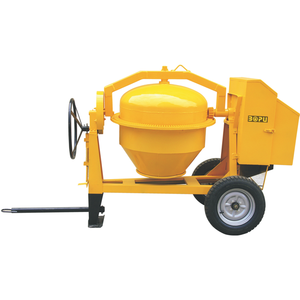 Mesin Mixer beton pemasangan sendiri Mini 350l, Motor komponen inti Diesel bensin bongkar pasang - Product Image 1