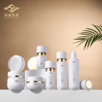 FUYAO – Pots de crème cosmétique haute capacité 50g 100g 120ml, contenants pour soins de la peau, flacons pulvérisateurs en verre pour toner – Ensembles d'emballages