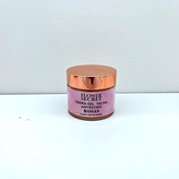 Masque en tissu à la rose FLOWER SECRET enrichi en vitamines C, E et acide hyaluronique, anti-stress, hydratant et anti-rides pour le visage
