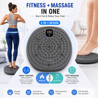Escalera Stepper para Entrenamiento Cardiovascular, Equipo de Ejercicio para el Hogar, Tabla de Ejercicios Inteligente con Giro, Equipo de Fitness para el Hogar, Entrenador de Cintura