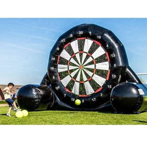 10ft bóng đá phi tiêu Hội Đồng Quản trị trẻ em vui vẻ trò chơi ngoài trời cho thuê trò chơi Bạt PVC Inflatable bóng đá phi tiêu cho World Cup quảng cáo - Product Image 4