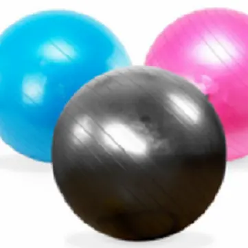 पीवीसी योग गेंद फिटनेस गेंद दौर गेंद 55/65/75cm