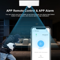 Capteur de mouvement PIR Zigbee 3.0 standard, il peut être directement lié à l'assistant domestique des objets intelligents commande vocale Alice Etc