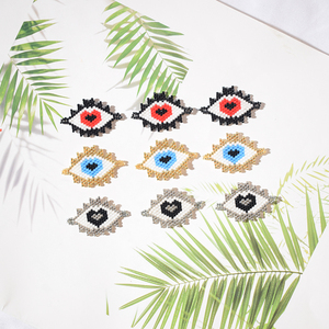 Accessoires en perles de <span class=keywords><strong>verre</strong></span> Miyuki tissées à la main, élégants et simples, résistants à la décoloration et personnalisables - Product Image 5