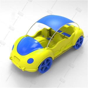 เรือพักผ่อนไฟฟ้าด้วงทำจากโพลีเอทิลีนใช้ในทะเลสาบ - Product Image 1
