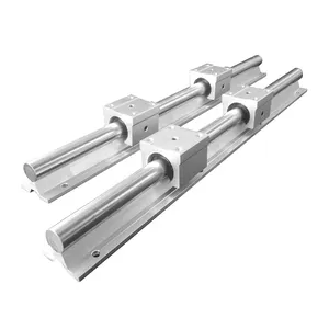 16mm lineer rulman rayları ve blokları rulman alüminyum doğrusal hareket kılavuzları CNC ray CNC kılavuzu