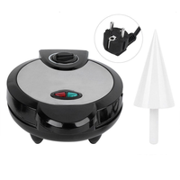 Nouvelle Grille de Contact Électrique Sans Fumée Antiadhésive Newle, Gaufrier à Ouverture à 180 Degrés avec Surface Antiadhésive
