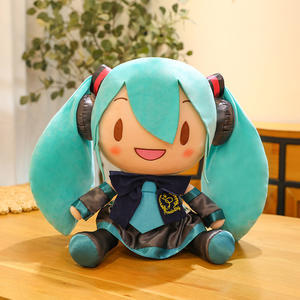 Muñeca <span class=keywords><strong>de</strong></span> Peluche Hatsune <span class=keywords><strong>Miku</strong></span> <span class=keywords><strong>de</strong></span> 35 cm, Relleno <span class=keywords><strong>de</strong></span> Algodón PP, Regalo Unisex, <span class=keywords><strong>Almohada</strong></span>, Regalo <span class=keywords><strong>de</strong></span> Cumpleaños para Niña - Product Image 3