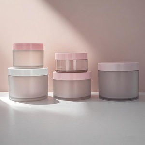 Thick-walled PET Cosmetic Cream Bottles 100ml 120ml 200ml 250ml 300g 500ml 4oz 8oz Body Butter <b>Plastic</b> <b>Jars</b> With Lids - Product Image 3