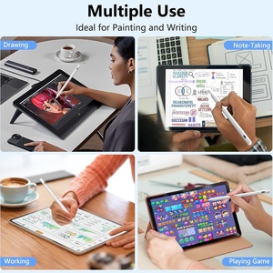 Lápiz Óptico de Aluminio Gotodo para <span class=keywords><strong>iPad</strong></span> 2018-2025, Rechazo de Palma, Sensor de Inclinación, <span class=keywords><strong>Compatible</strong></span> <span class=keywords><strong>con</strong></span> Pro 11/12.9 Air 5.ª-3.ª Generación - Product Image 6