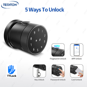 Tlock חכם מנעול חדר שינה נעילה מקלדת מקלדת חכם תיקון ידיות דלת חכמה ידית נעילה - Product Image 3